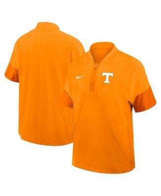 Nike - Men's Tennessee Orange Tennessee Volunteers 2025 Sideline Short Sleeve Quarter-Zip Coach Jacket