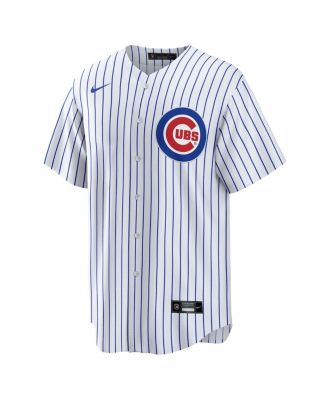 Men's Miguel Amaya White Chicago Cubs Home Replica Jersey