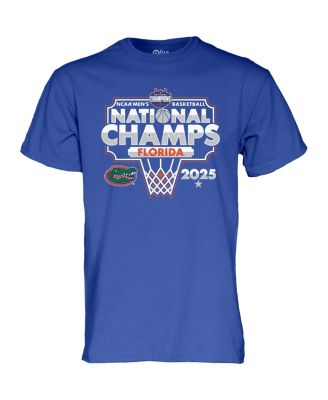 Мужская футболка Blue 84 Royal Florida Gators 2025 NCAA с сеткой национальных чемпионов по баскетболу для мужчин