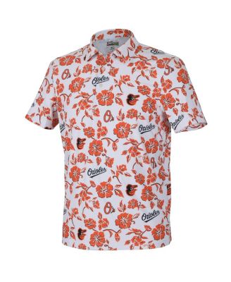 Men's White Baltimore Orioles PUA Performance Polo Shirt