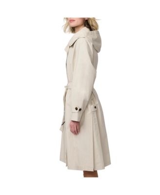 Современный женский тренч с поясом от Bernardo