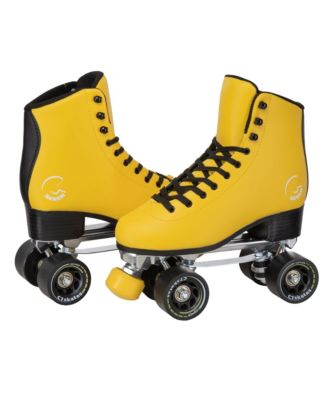 Dark Magic Quad Roller Skates (Queen Bee, Women's 6 / Youth 5 / Men's 5)