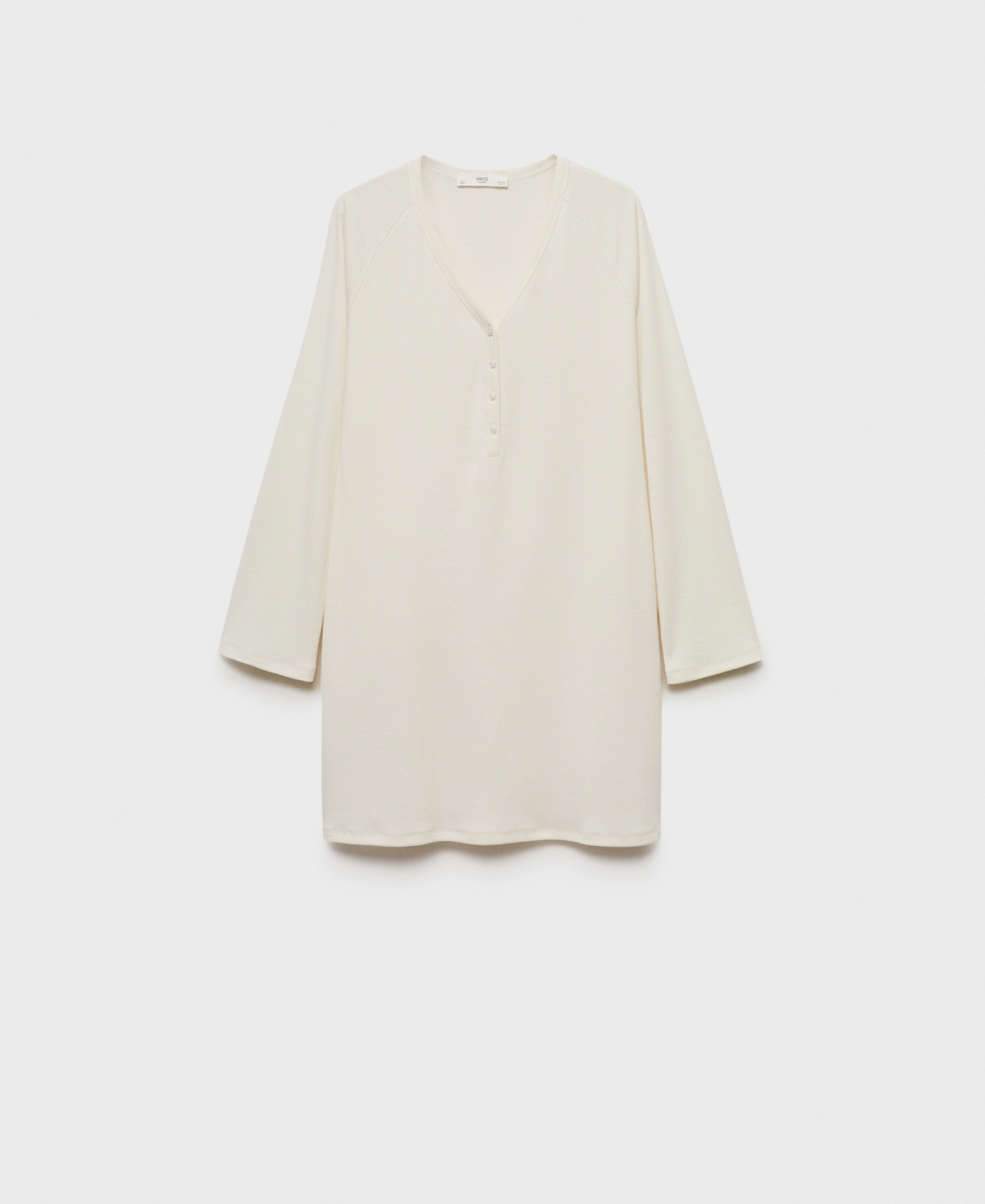 Mango Rib Knit Nightgown