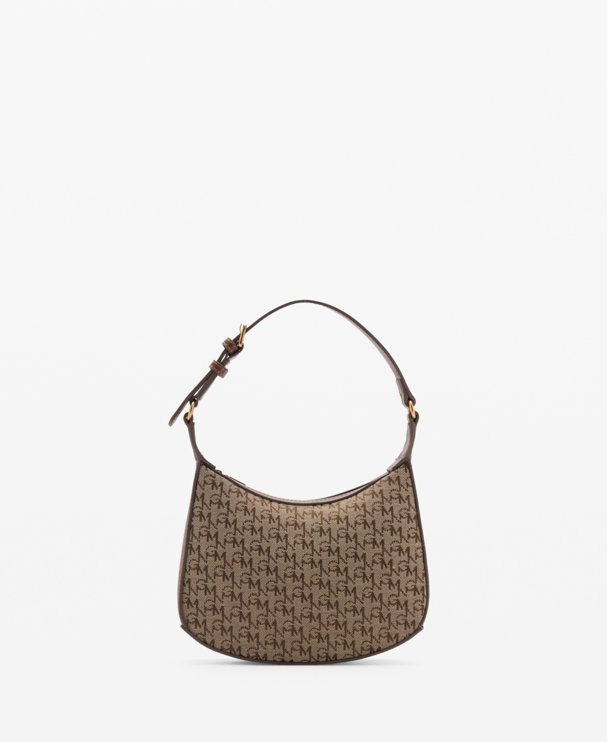 Mango Women's Printed Logo Shoulder Bag