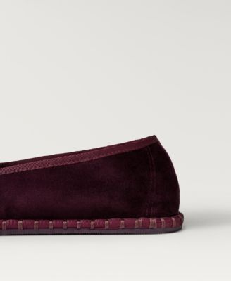 Mango Womens Velour Slippers 11490₽