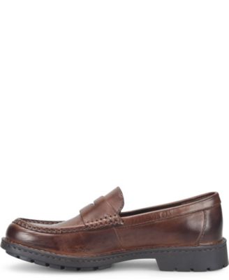 Men's Langley Leather Slip On Penny Loafers