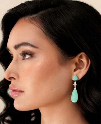 Turquoise Solstice Drop Earrings