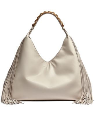 Мини-сумка через плечо Donna Karan New York Belmore с бахромой