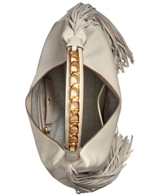 Bellmore Mini Fringe Shoulder with Bezel Strap