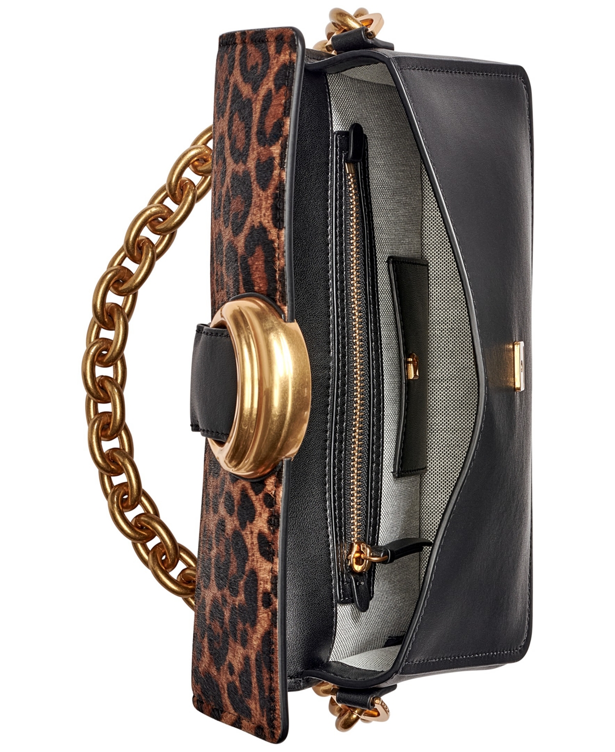 Donna Karan Valley Stream Leopard Shoulder