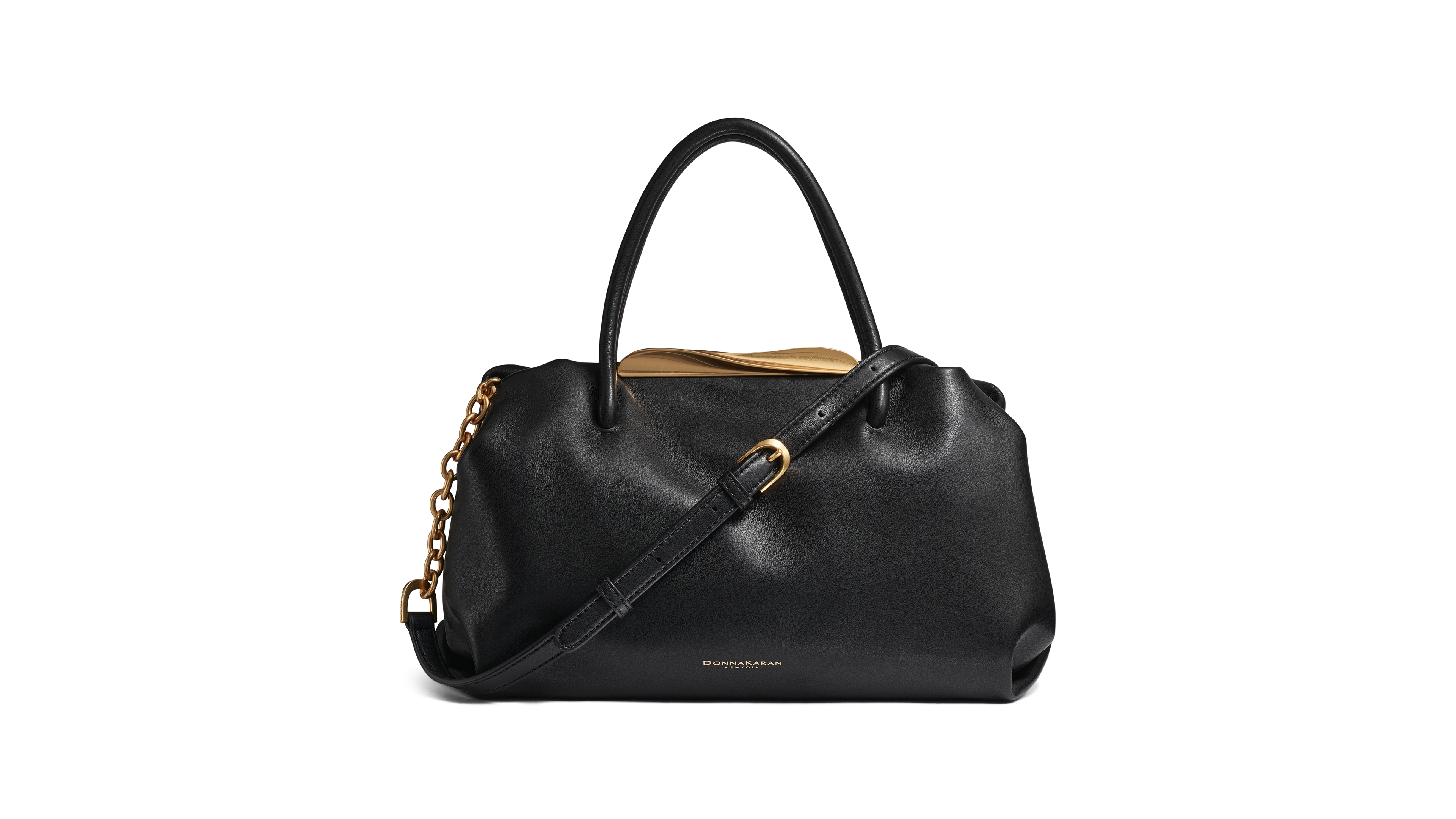 Donna Karan New York Poplin Satchel Bag