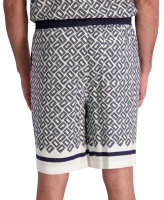 Мужские шорты свободного кроя Double L от KARL LAGERFELD PARIS