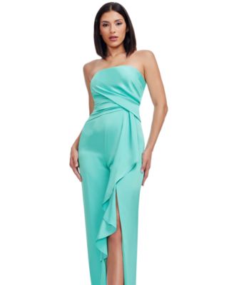 Women's Shawn Ruffled Side-Slit Jumpsuit