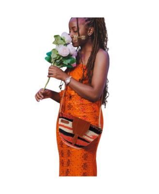 Dawn Handmade Sisal Crossbody Shoulder Bag