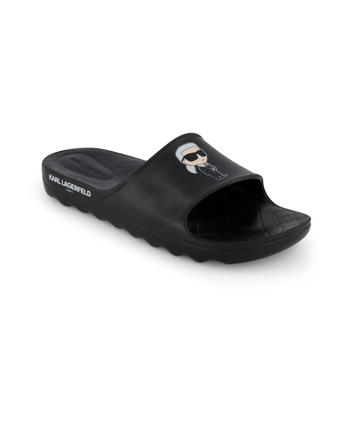 Karl Lagerfeld Men's Karl Print Slides
