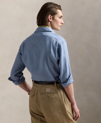 Men's Classic-Fit Linen Shirt