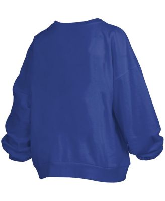 Женская толстовка Pressbox Royal Florida Gators 2025 NCAA для мужчин, национальных чемпионов по баскетболу, Barkley Janice, флисовый пуловер оверсайз, толстовка-свитшот