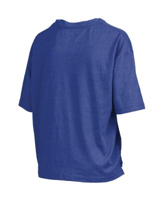 Женская футболка Pressbox Royal Florida Gators 2025 NCAA для мужчин, национальных чемпионов по баскетболу, World Ball Motley Crew, оверсайз-футболка Slub