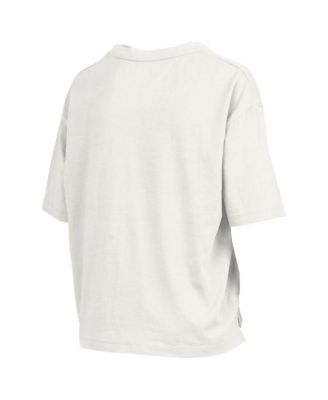 Женская белая футболка Pressbox UConn Huskies 2025 NCAA Women's National Champions по баскетболу Harmony Slub Оверсайз Slub от Pressbox.