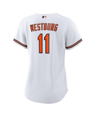 Women's Jordan Westburg White Baltimore Orioles Home Replica Jersey
