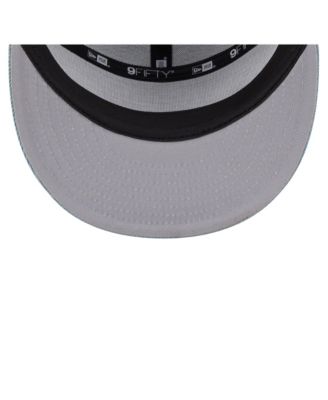 Men's&nbsp;Boston Celtics Adventure Denim Split Panel 9FIFTY Snapback Trucker Hat