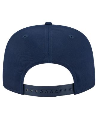 Мужская бейсболка для гольфа New Era Navy Denver Nuggets с надписью команды 