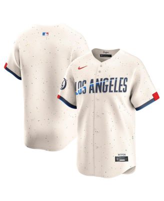Nike - Men's Cream Los Angeles Dodgers City Connect Limited Jersey