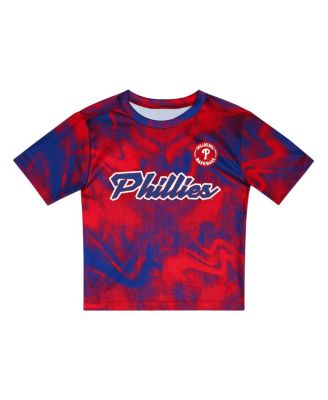 Toddler 2-Piece Royal/Red Philadelphia Phillies Pinch Hitter Infielder T-Shirt and Shorts Set