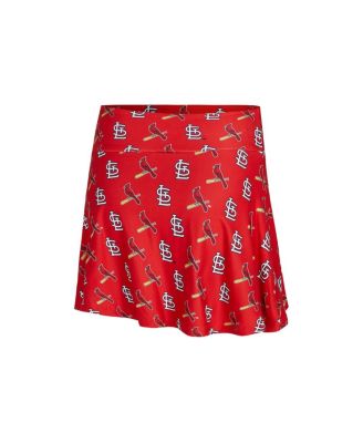 Женский комплект из трикотажной майки и шорт Concepts Sport красного цвета, состоящий из 2 частей, St. Louis Cardinals