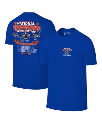 Original Retro Brand - Men's Royal Florida Gators 2025 NCAA Men's Basketball National s T-Shirt