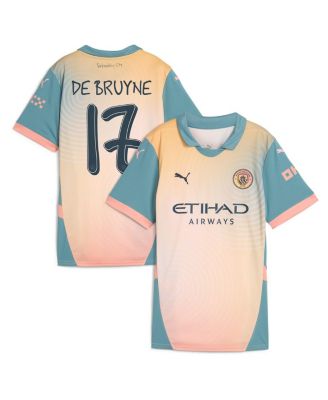 Puma - Women's Kevin De Bruyne Blue Manchester City 2024/25 Fourth Replica Player Jersey
