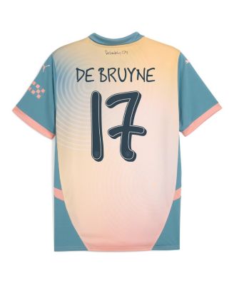 Мужская майка Кевина Де Брюйне от Puma синего цвета 