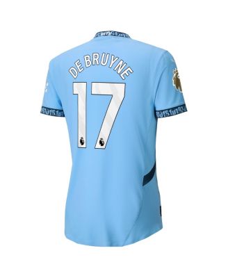 Мужская майка Puma с Кевином Де Брюйне светло-синего цвета 