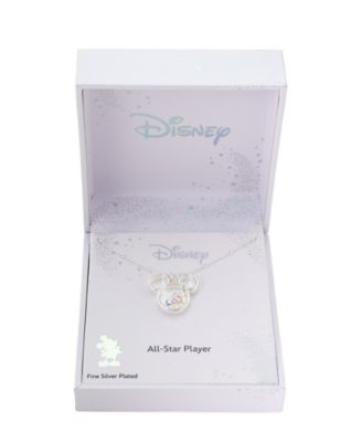 Диснеевский Микки Маус Хрустальный бейсбольный шейкер с подвеской-ожерельем