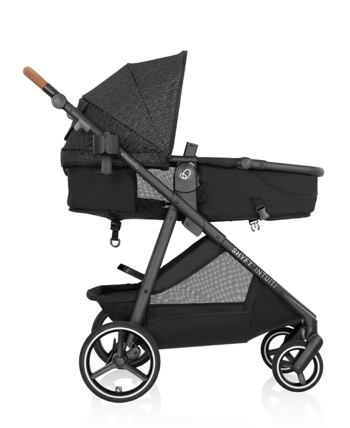 Evenflo Baby Shyft Intuiti Travel System Car Seat And Stroller