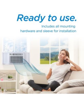 18000 BTU Window or Through the Wall AC Unit Cools Up to 1000 Square Feet White Air Conditioner