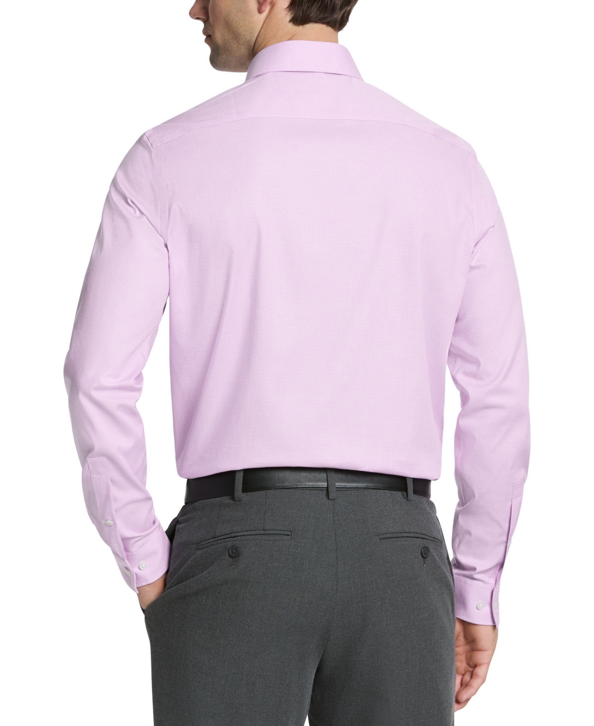 Michael Kors Men's Regular Fit Comfort Stretch Dress Shirt In Pink