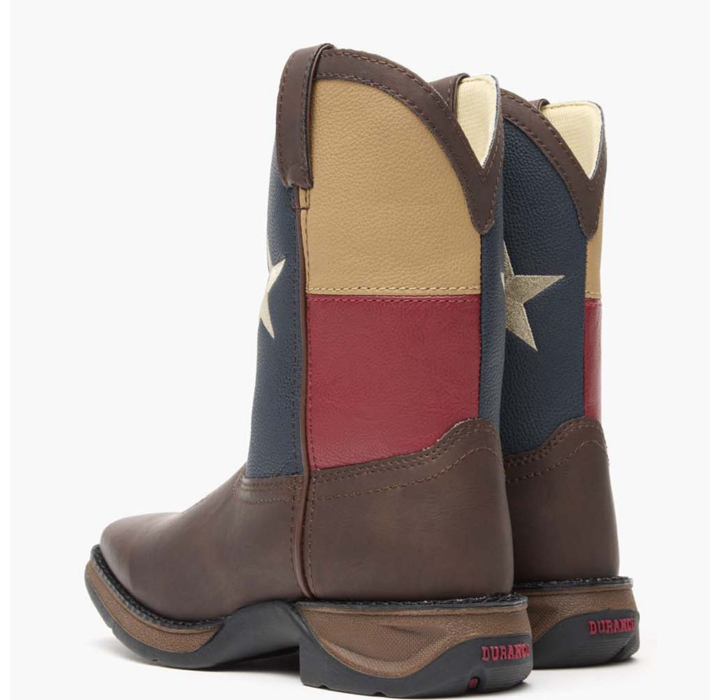 Ботинки Durango Lil' Rebel by Texas Flag Western для мальчиков, цвет: Коричневый — фото 4