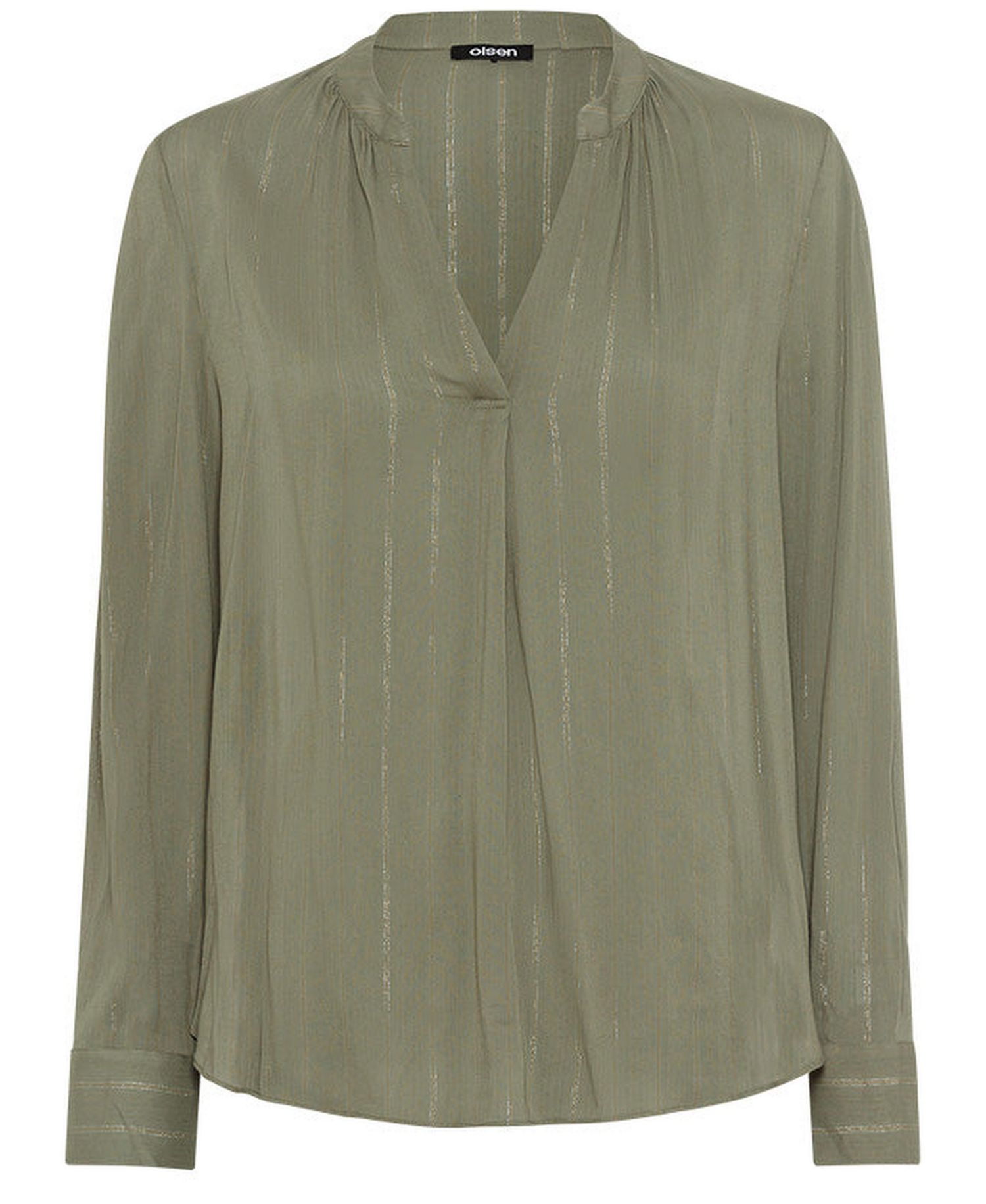 Women's Sparkle Stripe Tunic Blouse