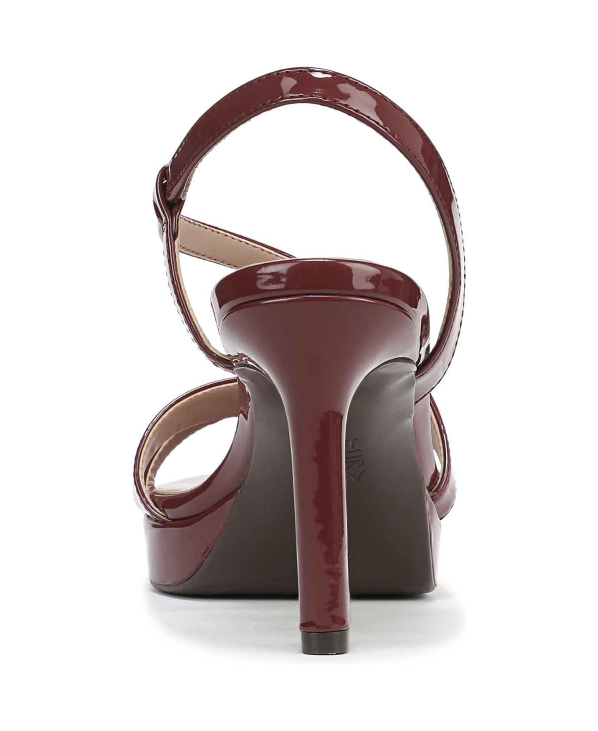 Naturalizer Women's Abby Open Square Toe Platform Dress Sandals In Brown