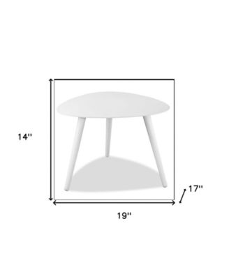Durable Aluminum Accent End Table – Perfect for Any Space