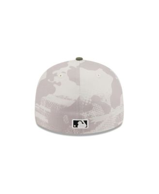 Men's Light Beige/Olive Pittsburgh Pirates 2025 Armed Forces Day Low Profile 59FIFTY Fitted Hat