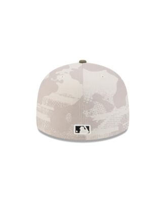 Men's Light Beige/Olive Washington Nationals 2025 Armed Forces Day 59FIFTY Fitted Hat