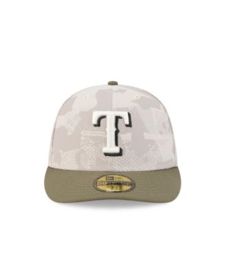 Men's Light Beige/Olive Texas Rangers 2025 Armed Forces Day 59FIFTY Fitted Hat