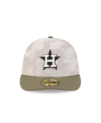 Men's Light Beige/Olive Houston Astros 2025 Armed Forces Day 59FIFTY Fitted Hat
