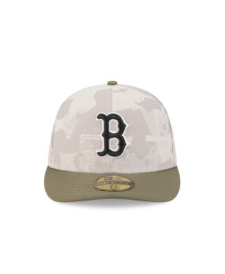 Men's Light Beige/Olive Boston Red Sox 2025 Armed Forces Day 59FIFTY Fitted Hat