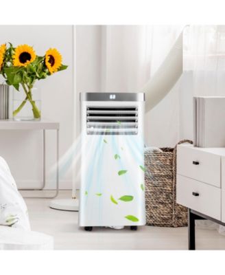 8000 BTU 3-in-1 Portable Air Conditioner with Remote Control