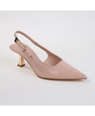 Cassandra Slingback Kitten Heels