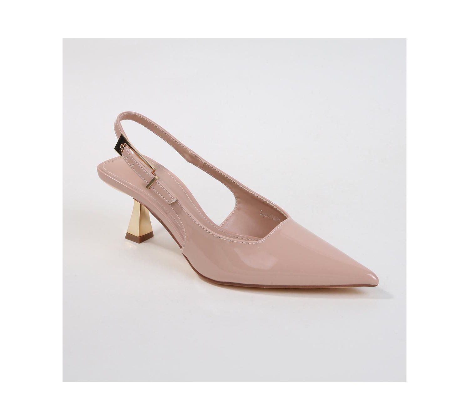 Cassandra Slingback Kitten Heels