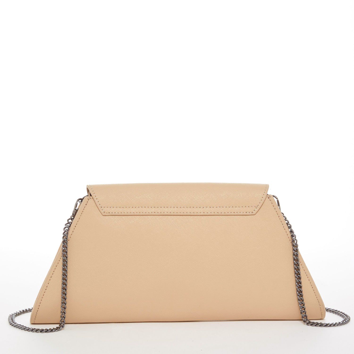 Leather Clutch Bag Nude Clutch Purse Beige Evening Bag Tan Women's Handbag